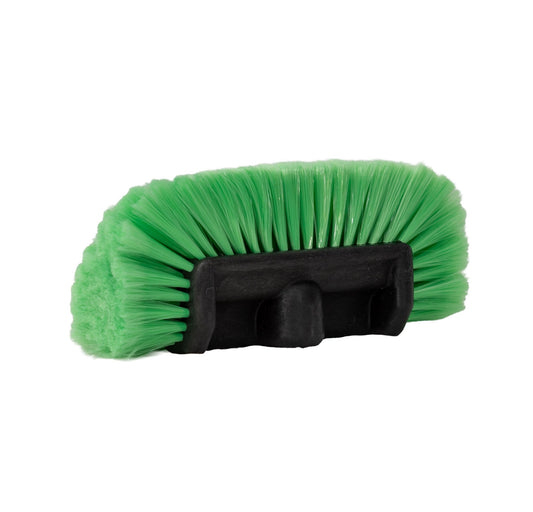 10" 5 - Level Green Nylon Brush | Multi - Surface Vehicle & Boat Cleaning Brush - Mark Supply Inc