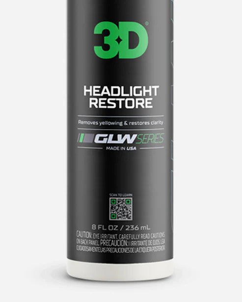 3D Headlight Restore Kit | Remove Haze & Oxidation - Mark Supply Inc