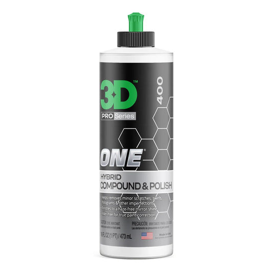 3D One Hybrid Compound & Polish – One Step Paint Correction Solution - Mark Supply Inc