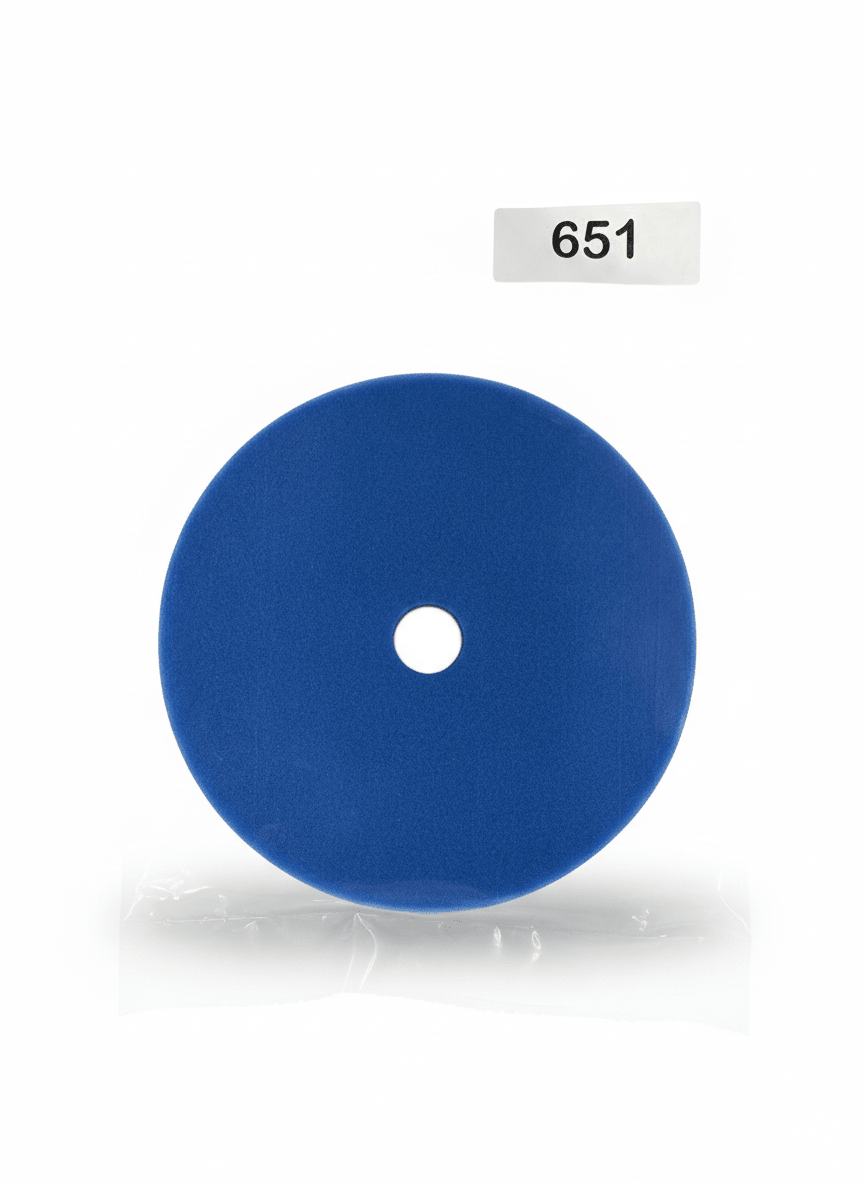 6.5" Blue Cutting Pad | Foam Paint Correction Pad - Mark Supply Inc