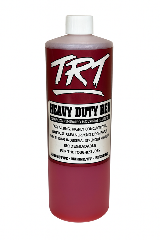 TRT Heavy Duty Red | Super-Concentrated Industrial Cleaner & Degreaser