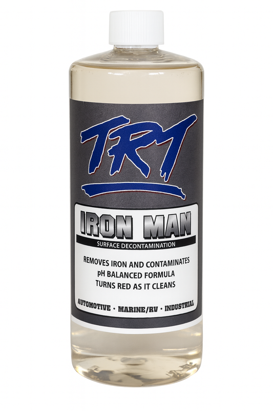 TRT Iron Man | pH Balanced Iron Remover | Color-Changing Decontaminator