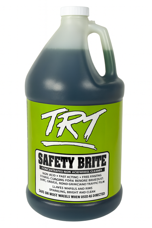 TRT Safety Brite | Concentrated Non-Acid Wheel Cleaner
