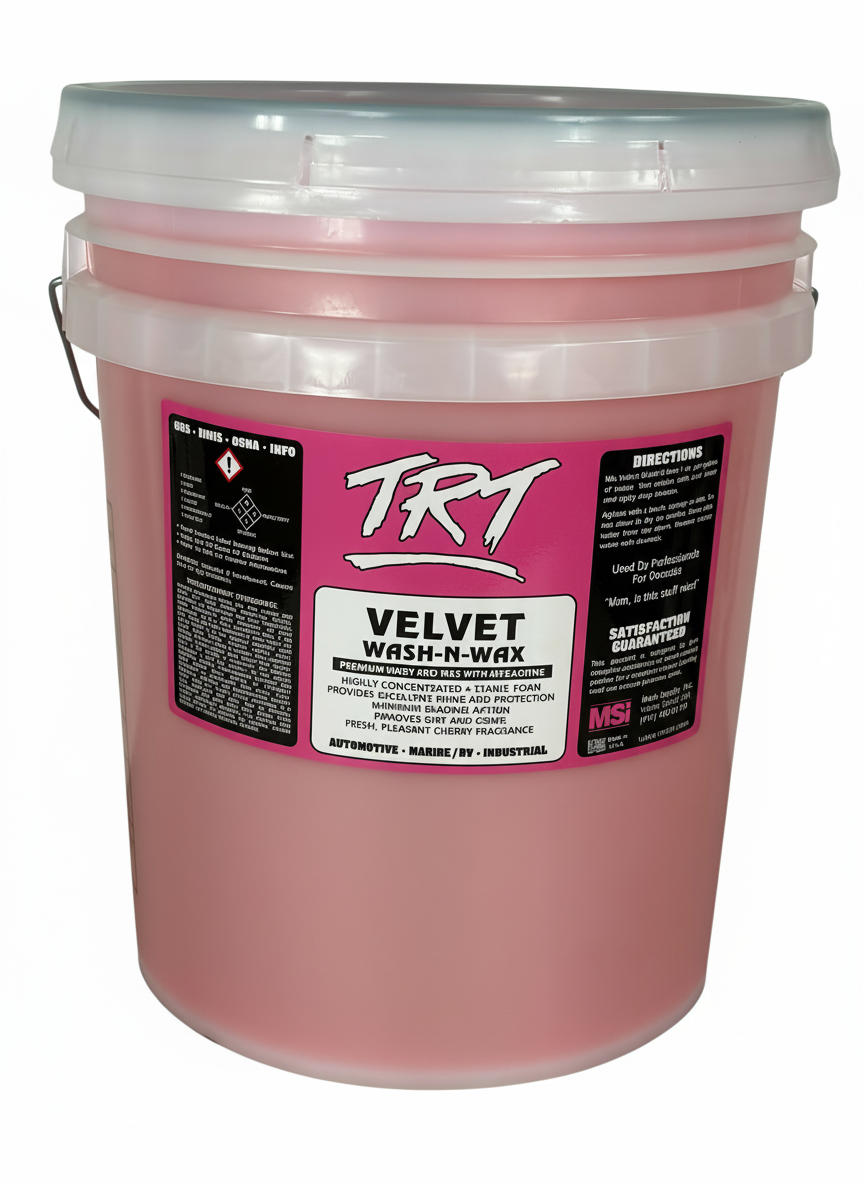 TRT Velvet Wash-N-Wax | Premium Wash & Wax with MegaShine