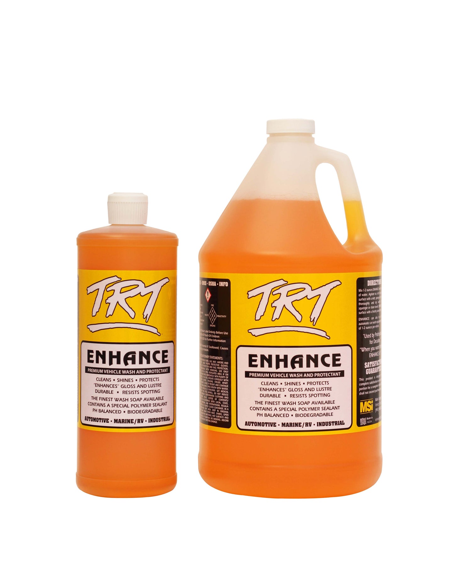 TRT Enhance | Premium Vehicle Wash & Protectant | Cleans & Shines
