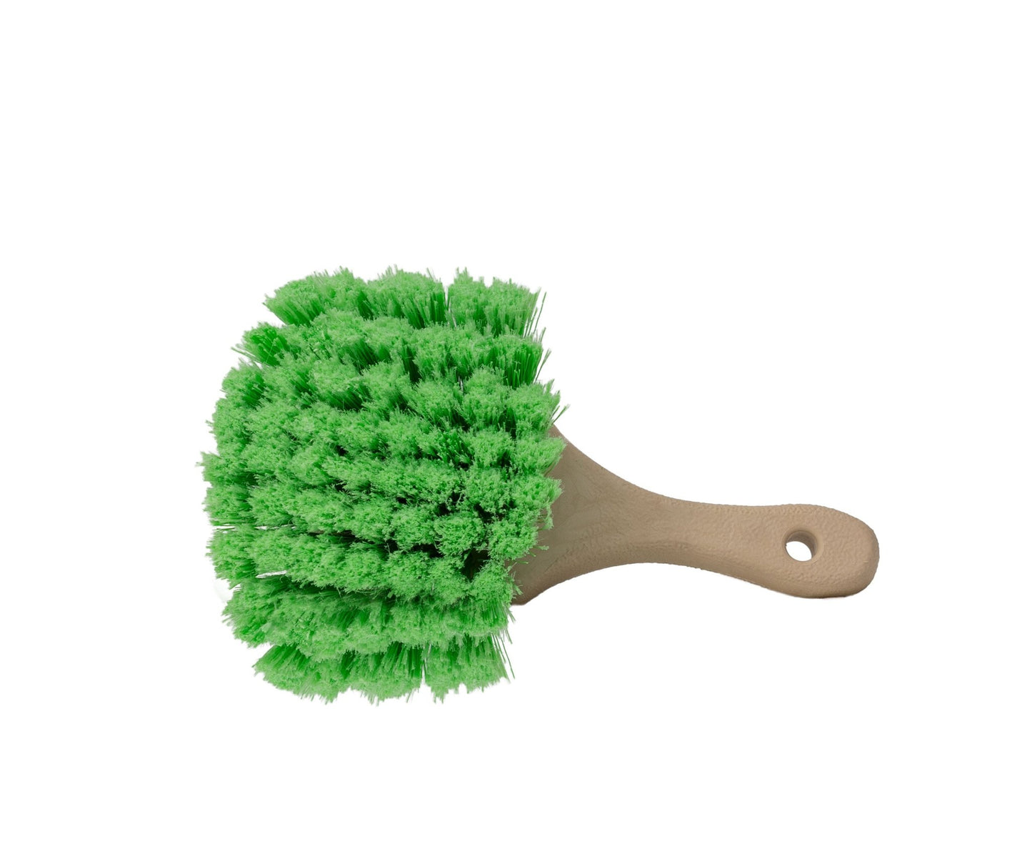 Green Short Handle Fender Brush | Heavy Duty Exterior Detailing Brush - Mark Supply Inc