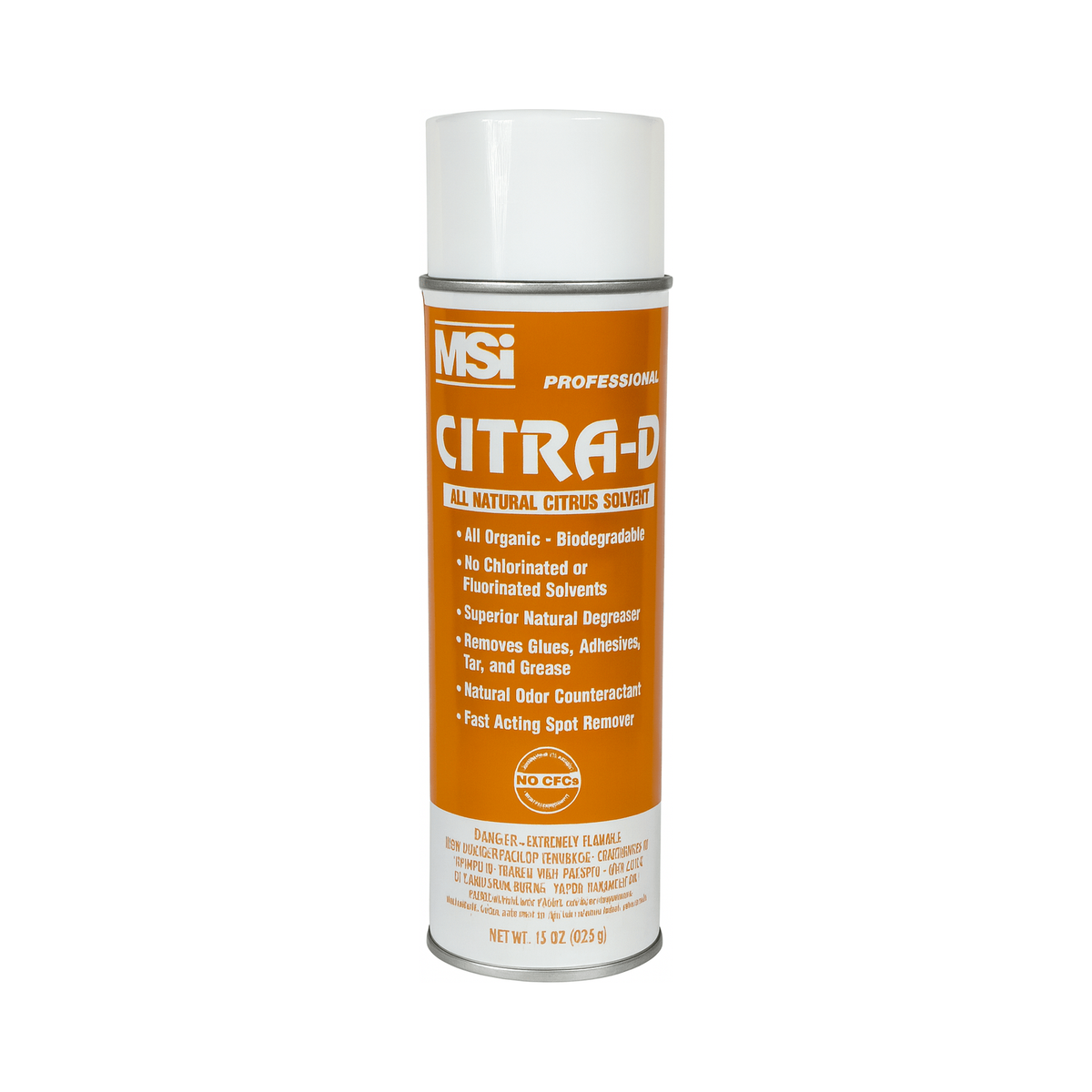 MSI CITRA - D Natural Citrus Solvent | Industrial Degreaser & Adhesive Remover - Mark Supply Inc