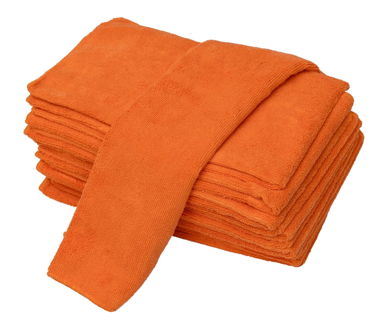 Orange Deluxe Microfiber Towels | Professional Auto Detailing Towels - Mark Supply Inc