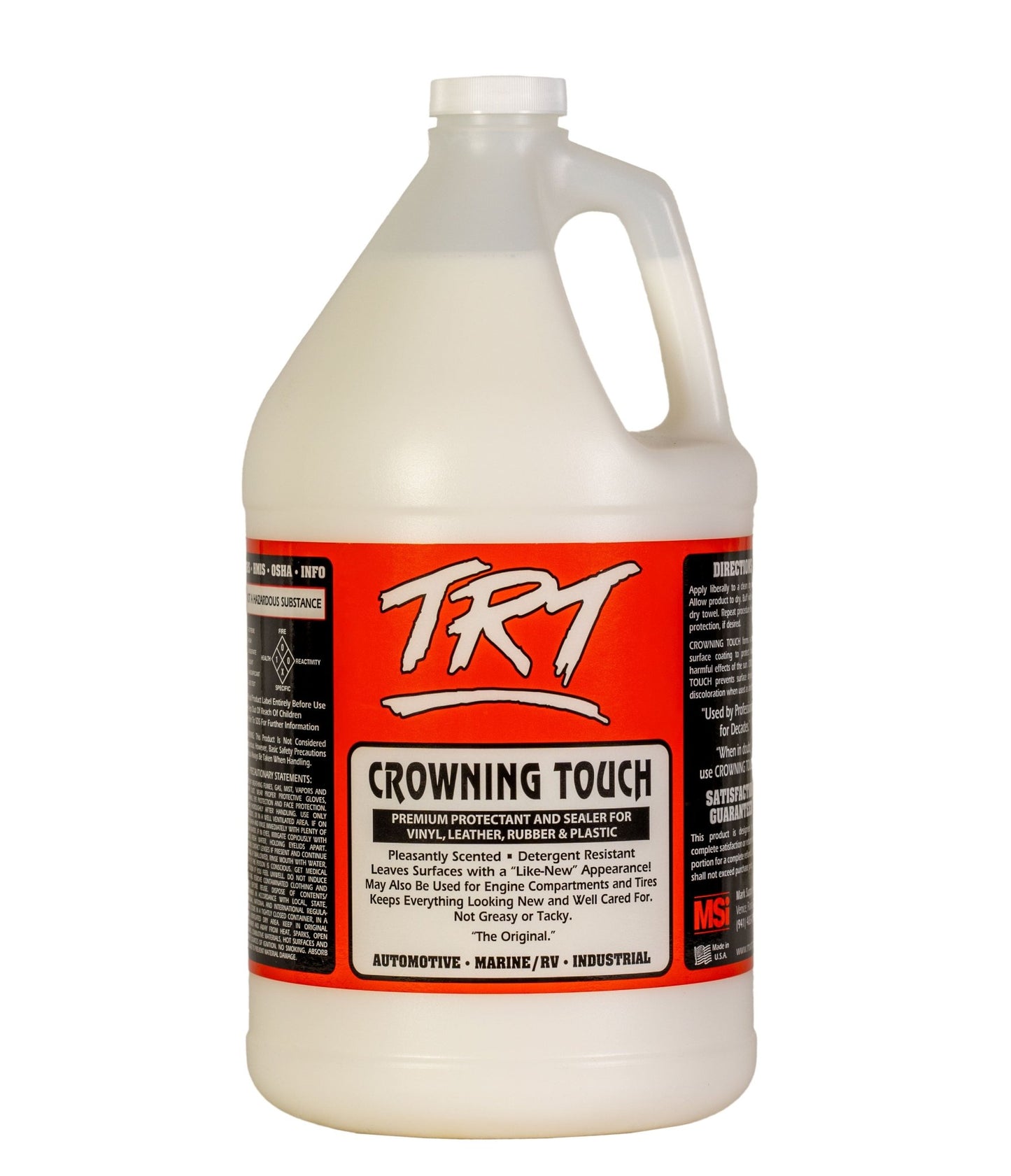 TRT Crowning Touch Interior & Exterior Protectant | Vinyl, Rubber & Plastic - Mark Supply Inc