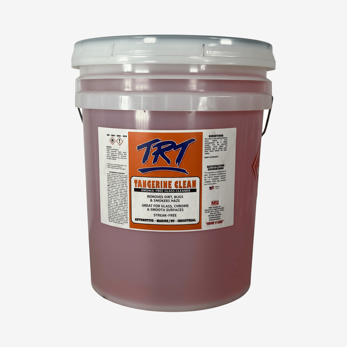 TRT Tangerine Clean | Ammonia - Free Glass & Surface Cleaner - Mark Supply Inc