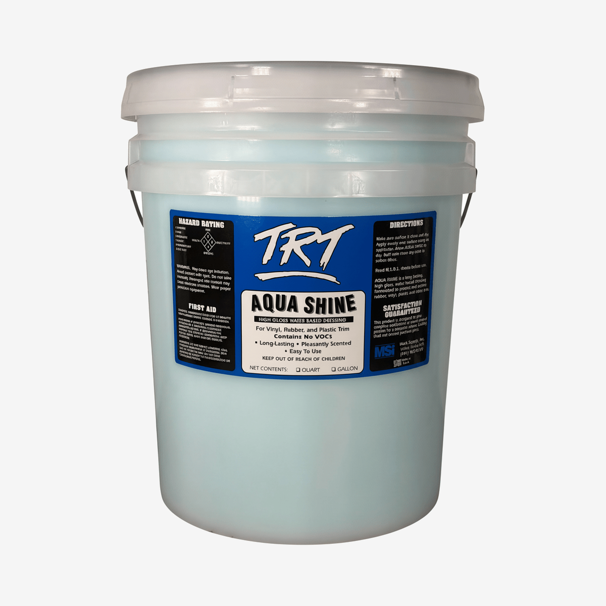 TRT Aqua Shine – High Gloss Water - Based Dressing - Mark Supply Inc
