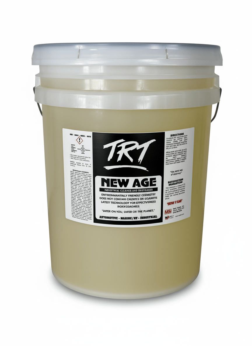 TRT New Age Industrial Cleaner & Degreaser | Biodegradable, Non - Caustic - Mark Supply Inc