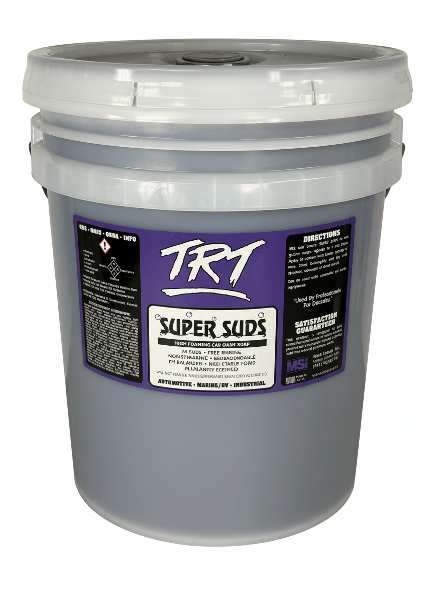 TRT SUPER SUDS | High - Foaming Car Wash Soap - Mark Supply Inc