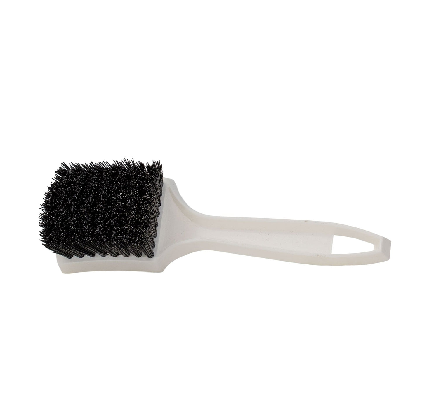 Whitewall & Tire Short - Handle Scrub Brush | Heavy - Duty Detailing Brush - Mark Supply Inc