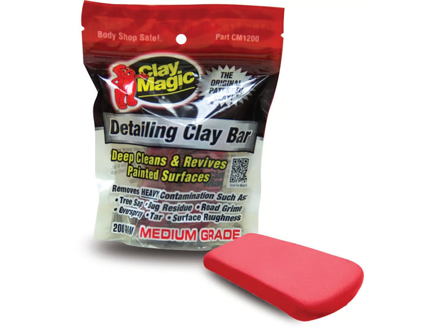 Clay Magic 200g Medium Grade Clay Bar | Professional Paint Decontamination