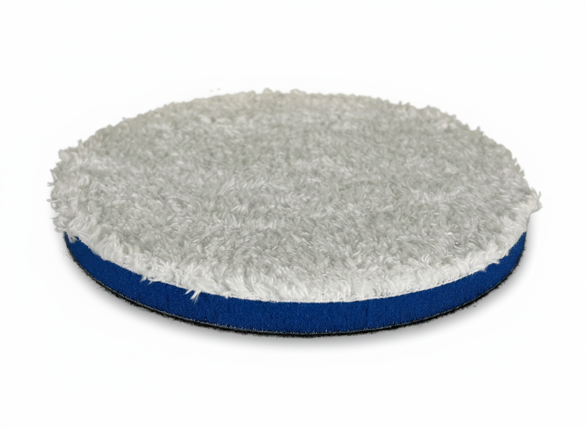 6.5" Microfiber Cutting Pad | Heavy Defect Removal Pad