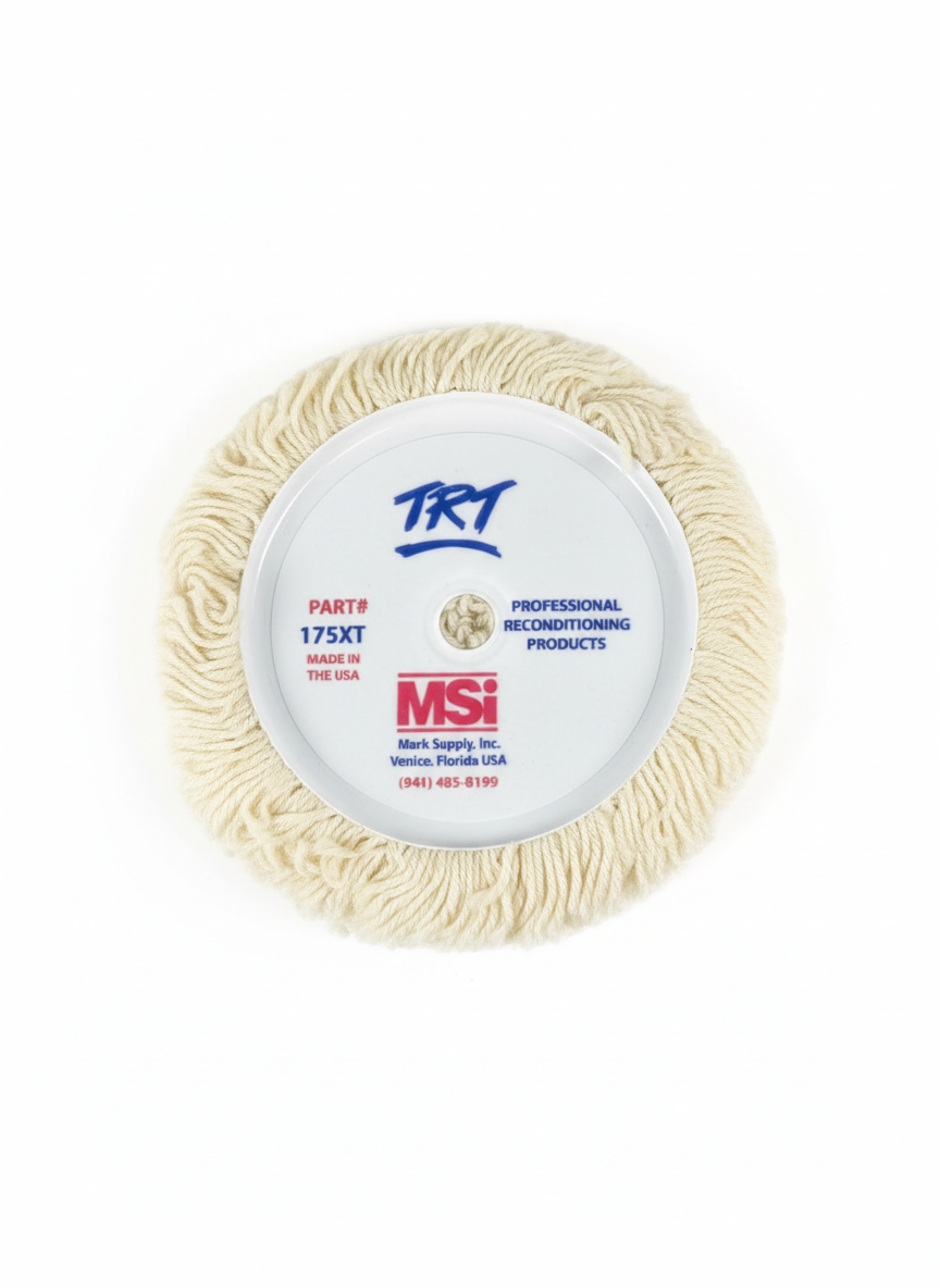 TRT 7.5" XT Wool Cutting Pad | Extra Thick Heavy Cutting Pad