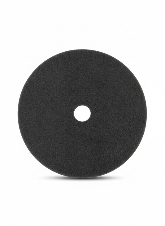 6.5" Black Finishing Pad | Foam Final Polish Pad