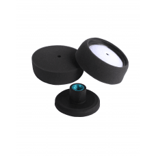 3" Black Foam Polishing Pad 2/pk - Mark Supply Inc