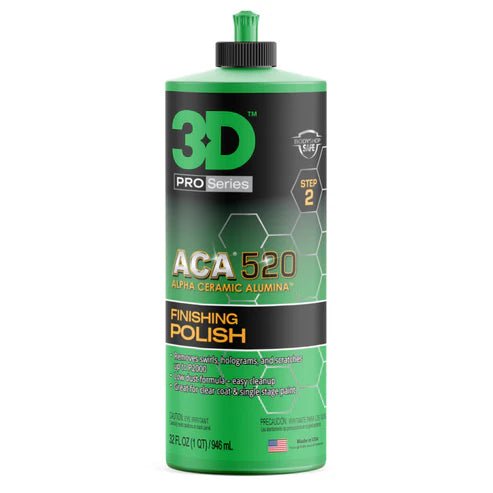 3D ACA 520 Finishing Polish | High Gloss Paint Refinement - Mark Supply Inc