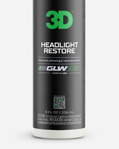 3D Headlight Restore Kit | Remove Haze & Oxidation - Mark Supply Inc