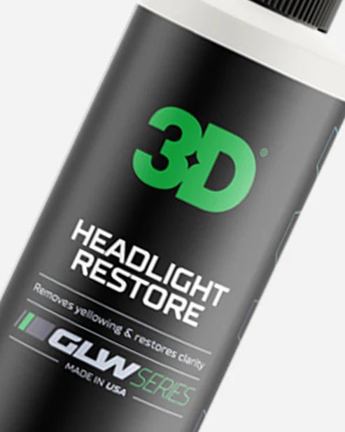 3D Headlight Restore Kit | Remove Haze & Oxidation - Mark Supply Inc