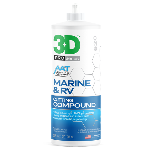 3D Marine & RV Cutting Compound | Heavy Oxidation Removal