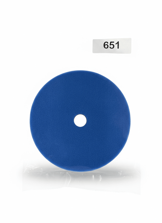 6.5" Blue Cutting Pad | Foam Paint Correction Pad - Mark Supply Inc