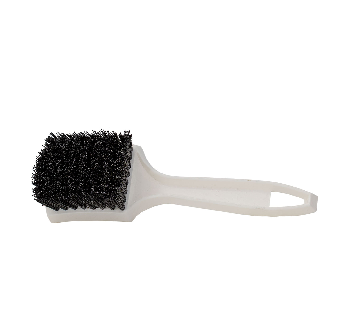 Whitewall & Tire Short-Handle Scrub Brush | Heavy-Duty Detailing Brush