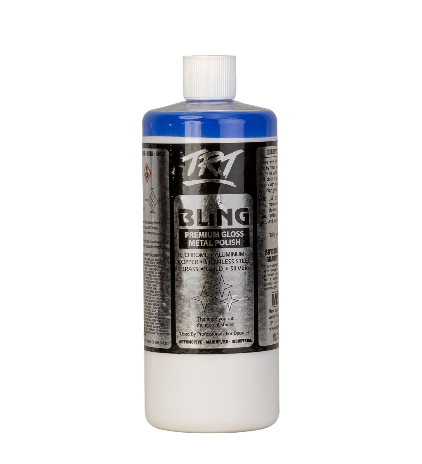 Bling Premium Gloss Metal Polish | Chrome & Aluminum High Shine Polish