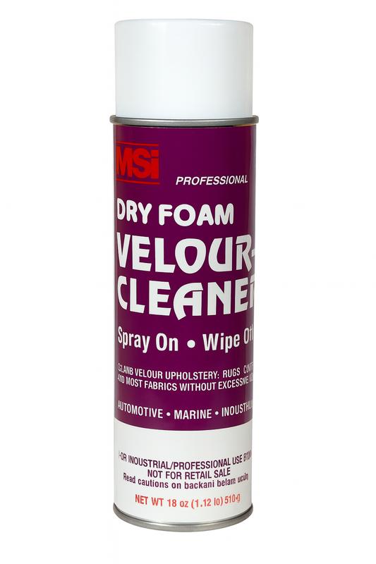 MSI Dry Foam Velour Cleaner | Professional Fabric & Upholstery Cleaner