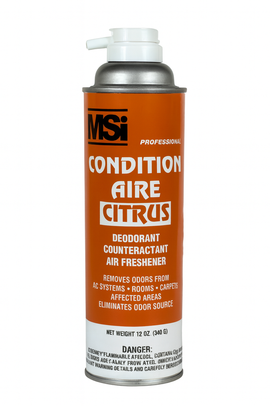 MSI Condition Aire Citrus | Professional Odor Eliminator & Air Freshener