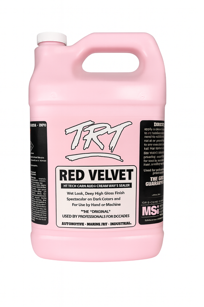 TRT Red Velvet | Hi-Tech Carnauba Cream Wax & Sealer