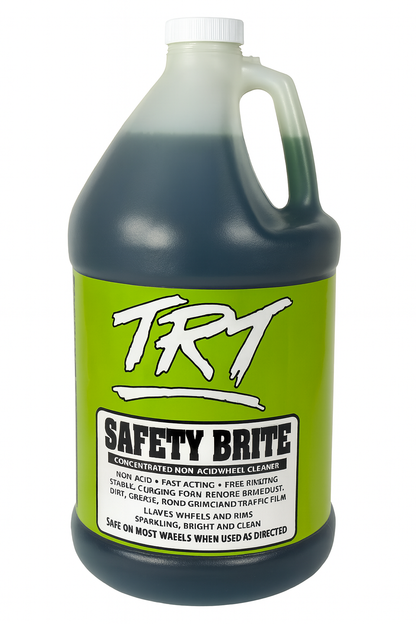 TRT Safety Brite | Concentrated Non-Acid Wheel Cleaner