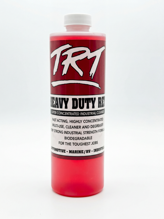 TRT Heavy Duty Red | Super-Concentrated Industrial Cleaner & Degreaser