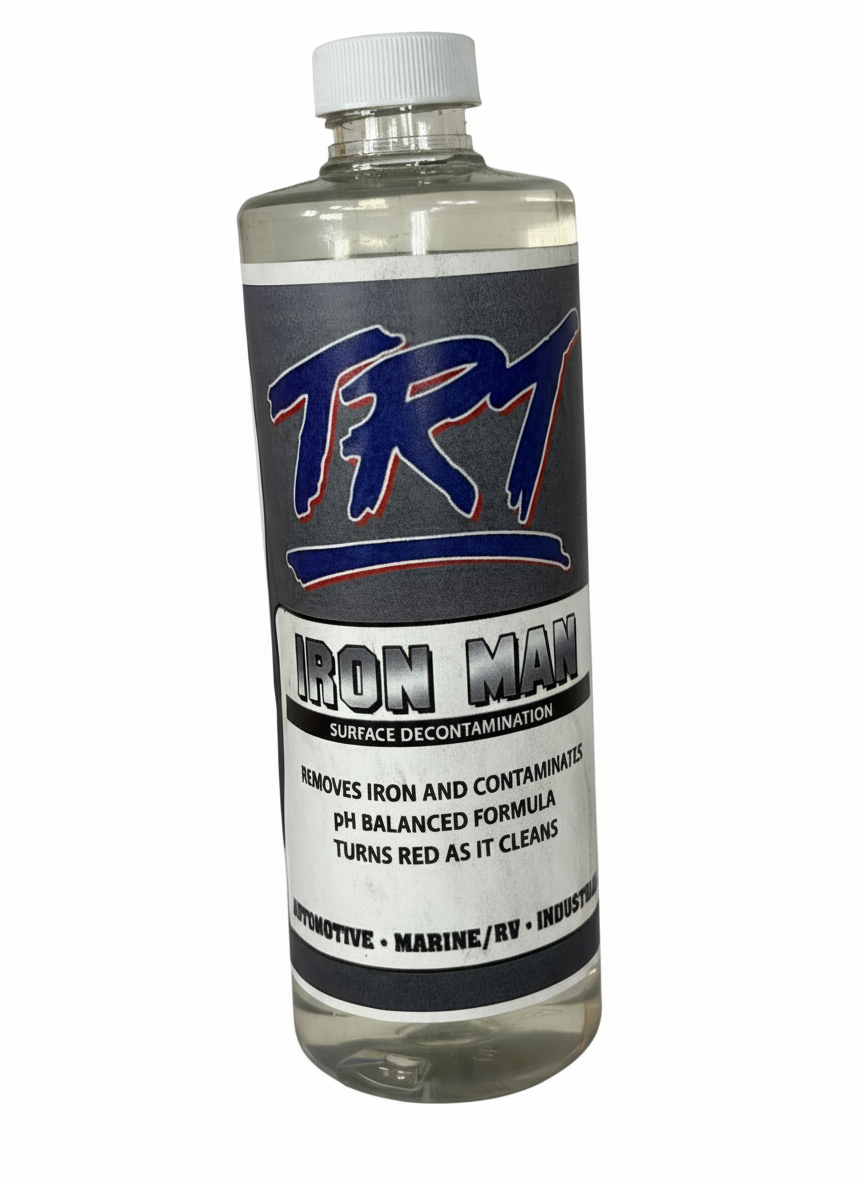 TRT Iron Man | pH Balanced Iron Remover | Color-Changing Decontaminator