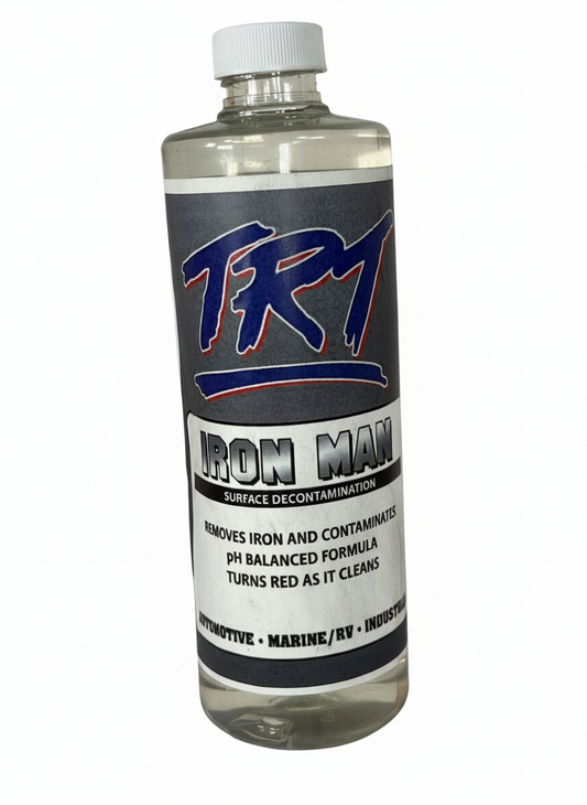 TRT Iron Man | pH Balanced Iron Remover | Color-Changing Decontaminator