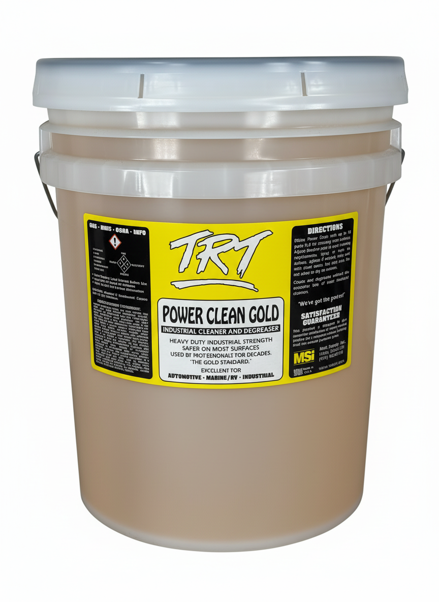 TRT Power Clean Gold | Industrial Cleaner & Degreaser