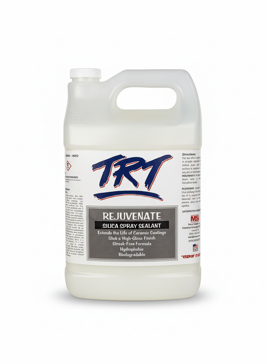 TRT Rejuvenate | Silica Spray Sealant | High Gloss, Hydrophobic Protection