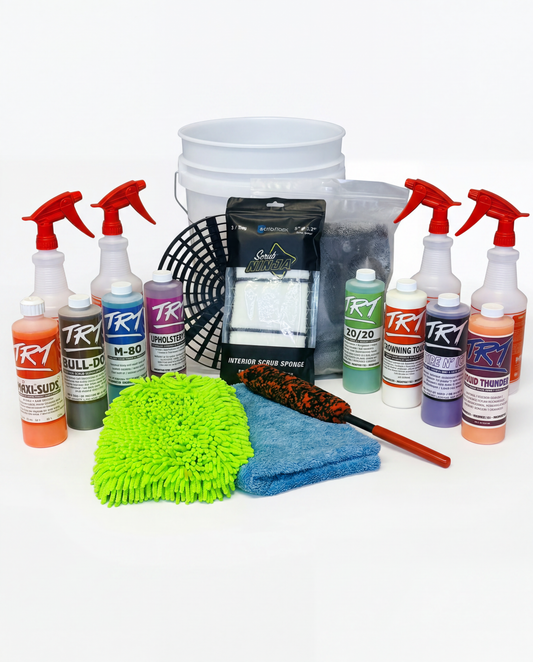 TRT Royal Car Wash Kit | Full Wash, Interior & Protection System