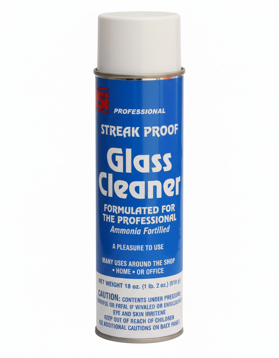 MSi Streak Proof Glass Cleaner | Professional Ammonia-Fortified Glass Cleaner