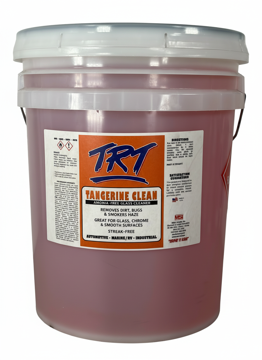 TRT Tangerine Clean | Ammonia-Free Glass & Surface Cleaner