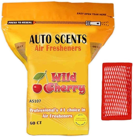 AUTO SCENTS Wild Cherry 60/pk - Mark Supply Inc