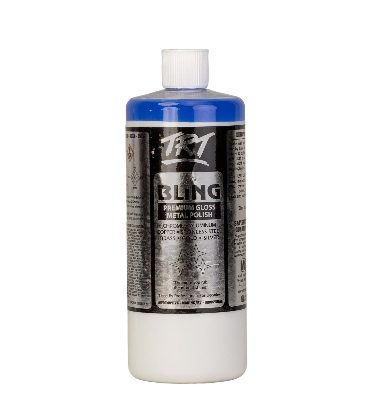 Bling Premium Gloss Metal Polish | Chrome & Aluminum High Shine Polish - Mark Supply Inc