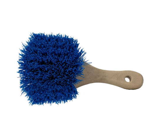 Blue Plastic Wheel Brush - Mark Supply Inc