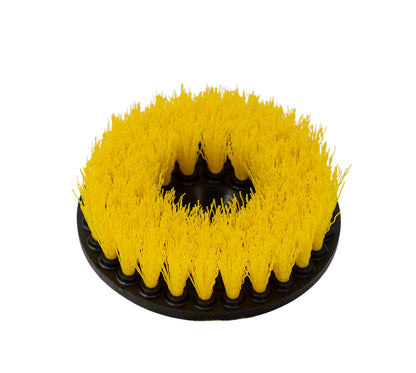 SM Arnold Yellow Drill Brush | Medium-Duty Carpet & Upholstery Cleaning Attachment