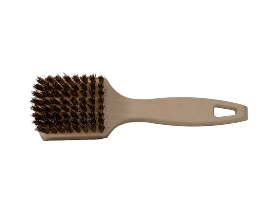 Brass Tire Brush | Heavy-Duty Tire Cleaning Brush
