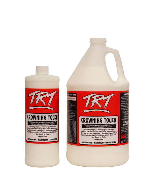 TRT Crowning Touch Interior & Exterior Protectant | Vinyl, Rubber & Plastic