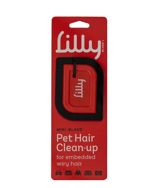 Lilly Pet Hair Clean - Up Mini Blade | Removes Embedded Pet Hair from Carpet & Upholstery - Mark Supply Inc