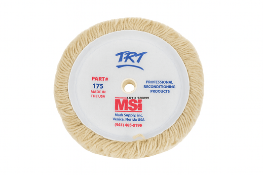 MSI Wool Cutting Pad | Professional Twisted Wool Pad (Part 175) - Mark Supply Inc